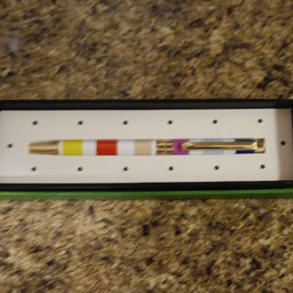 Kate Spade Colorful Ballpoint Pen Choice Of 1 NWT - Picture 5 of 5